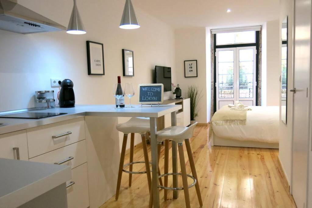 Beautiful Studio in Mouraria Lisabona Exterior foto